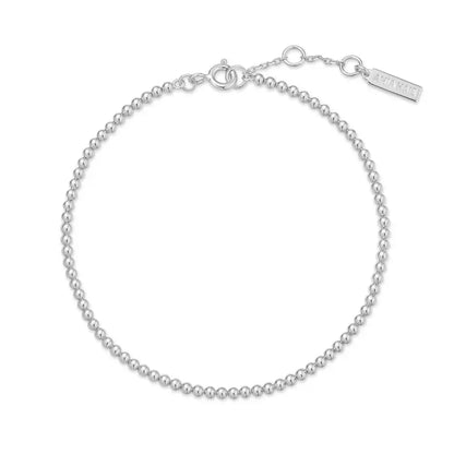 Ania Haie B063-03H Βραχιόλι Beaded από Επιπλατινωμένο Ασήμι