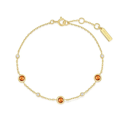 Ania Haie B066-01G Βραχιόλι Nano Gem από Επιχρυσωμένο Ασήμι
