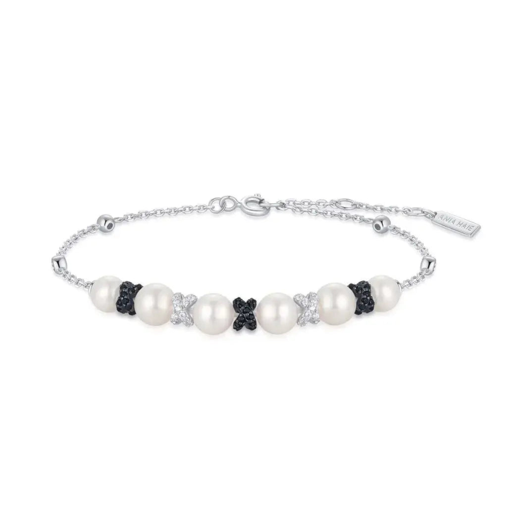 Ania Haie B069-03T Βραχιόλι Sparkling Shell Pearl από Ασήμι