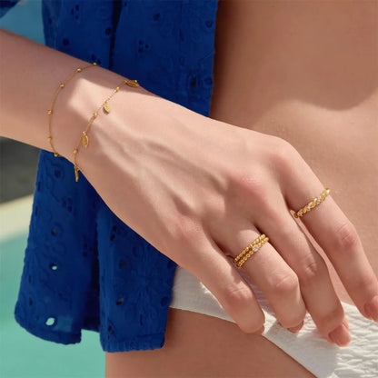 Breeze 313004.1 Gold Plated Silver Bracelet