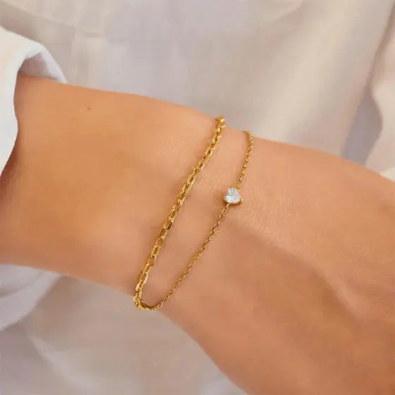 Breeze 313004.1 Gold Plated Silver Bracelet