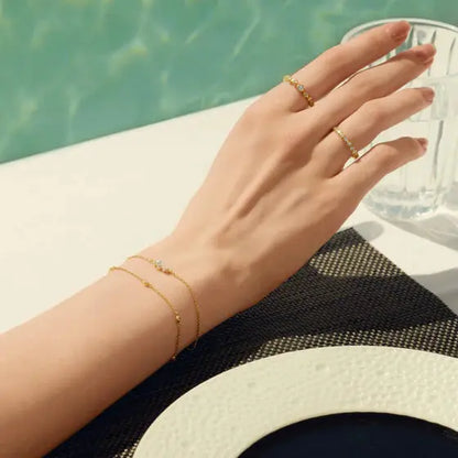 Breeze 313004.1 Gold Plated Silver Bracelet