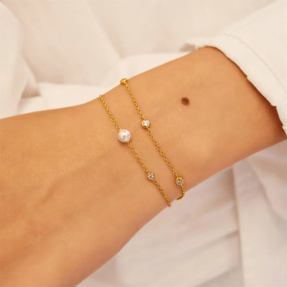 Breeze 313004.1 Gold Plated Silver Bracelet