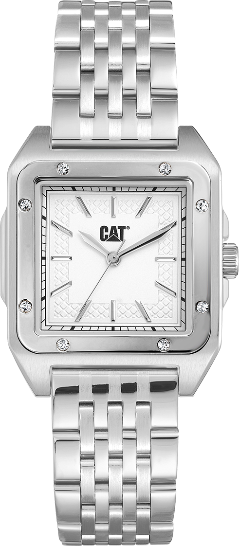 CATERPILLAR B234111222 Square Lady Silver Stainless Steel Bracelet