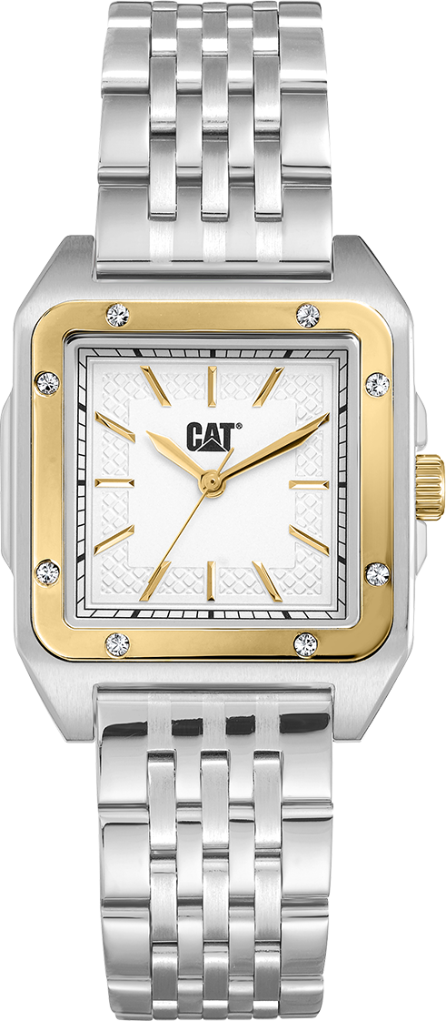 CATERPILLAR B238111228 Square Lady Silver Stainless Steel Bracelet