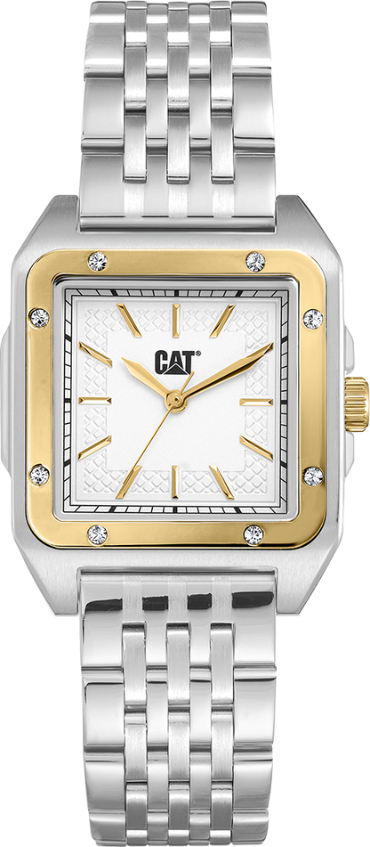 CATERPILLAR B238111228 Square Lady Silver Stainless Steel Bracelet