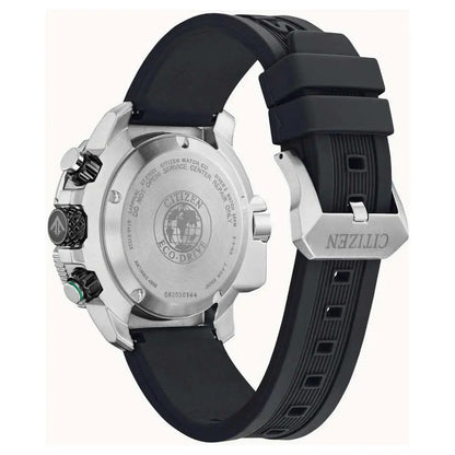 Citizen BJ2168-01E Eco-Drive Promaster Aqualand Black Rubber Strap