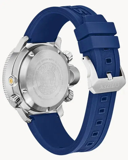 Citizen BJ2169-08E Eco-Drive Promaster Aqualand Blue Rubber Strap