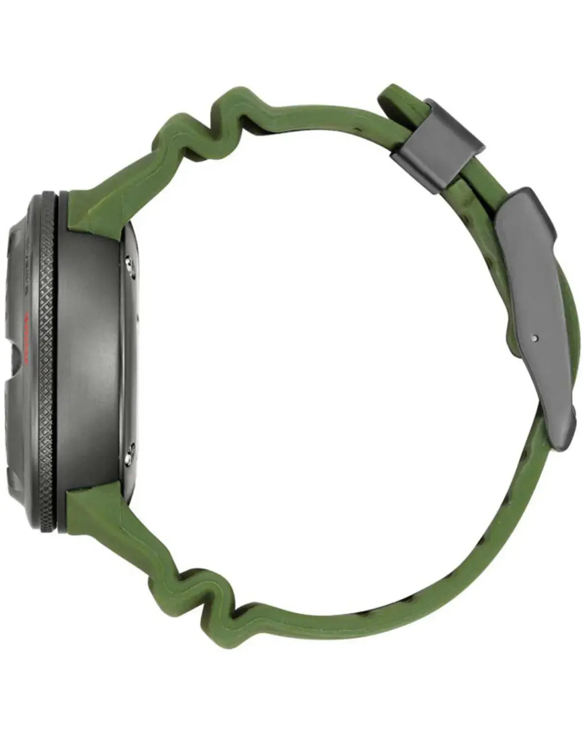 Citizen BJ8057-17X Eco-Drive Professional Diver Green Rubber Strap