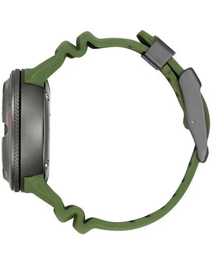 Citizen BJ8057-17X Eco-Drive Professional Diver Green Rubber Strap