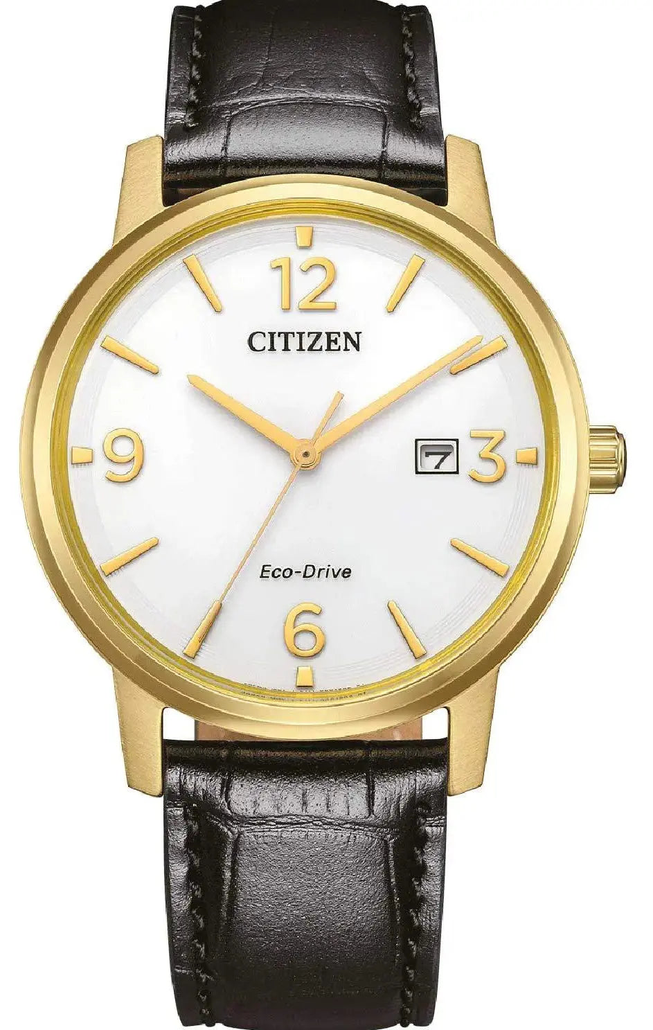 Citizen BM6756-01A Eco Drive Black Leather Strap
