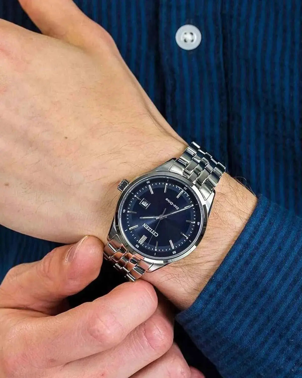 Citizen BM7251-53L Eco-Drive Stainless Steel Bracelet