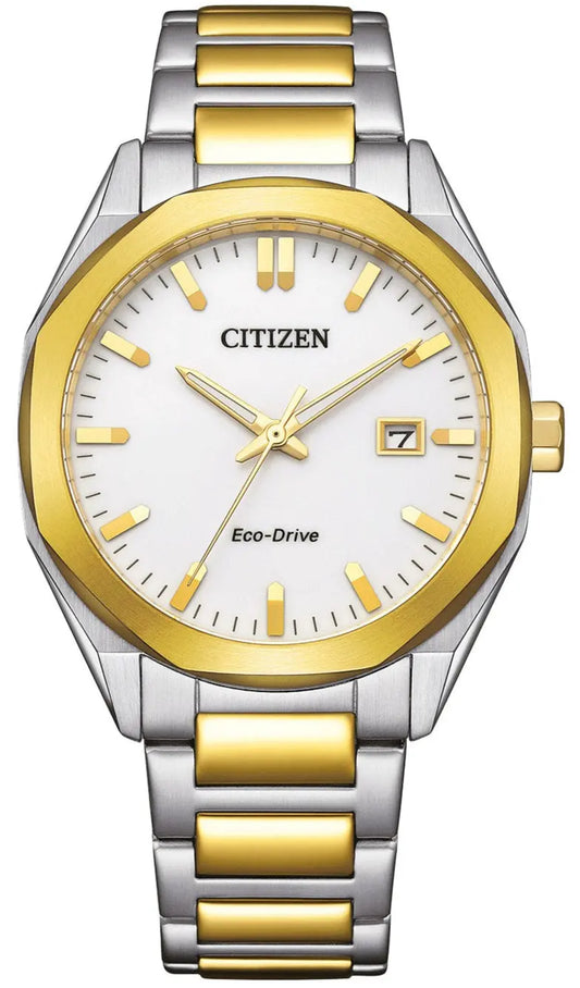 Citizen BM7624-82A Eco-Drive Two Tone Stainless Steel Bracelet