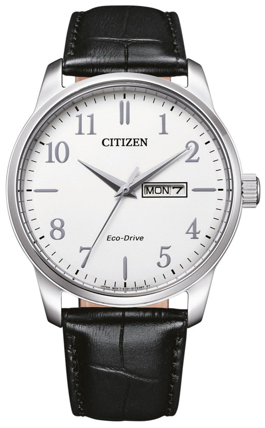 Citizen BM8550-14AE Eco-Drive Black Leather Strap
