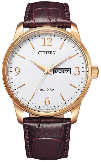 Citizen BM8553-16AE Eco-Drive Brown Leather Strap