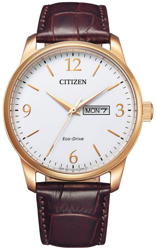 Citizen BM8553-16AE Eco-Drive Brown Leather Strap