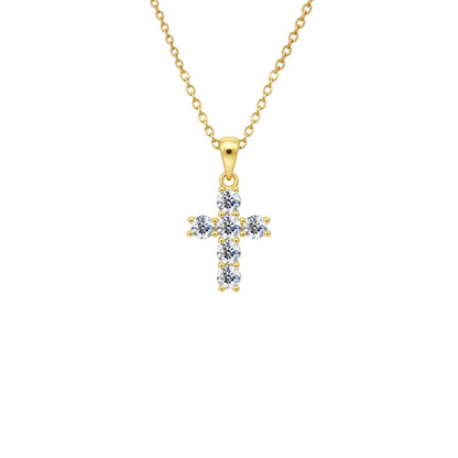 Breeze 413001.1 Gold Plated Silver Double Necklace