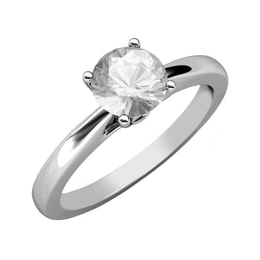 Breeze 111004.4 Series Ring In Platinum Plated Silver