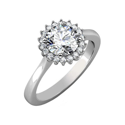 Breeze 111004.4 Series Ring In Platinum Plated Silver