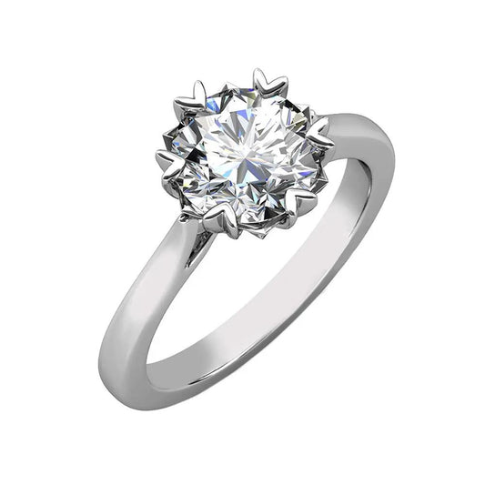 Breeze 111004.4 Series Ring In Platinum Plated Silver