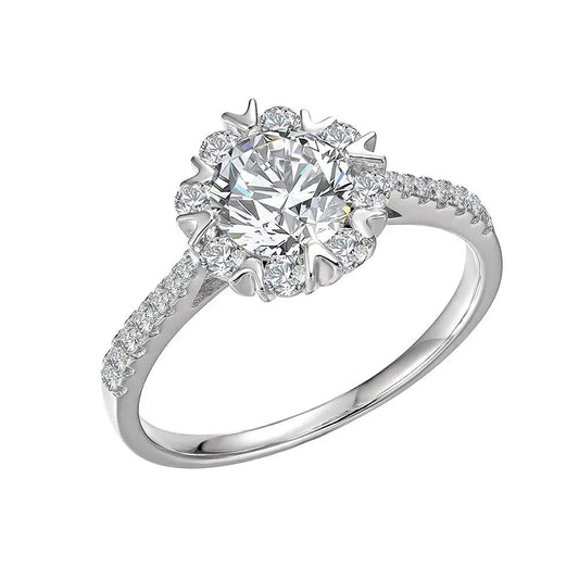Breeze 111004.4 Series Ring In Platinum Plated Silver