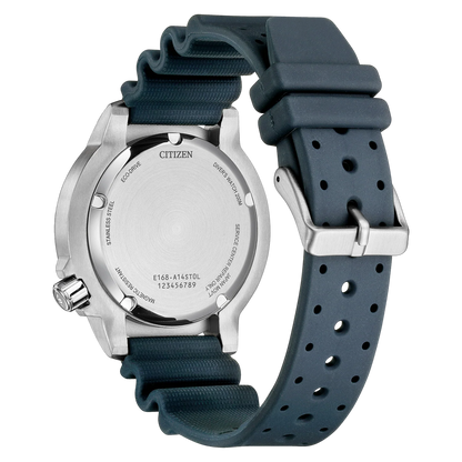 Citizen BN0167-09W Promaster Blue Ocean Eco-Drive Black Rubber Strap