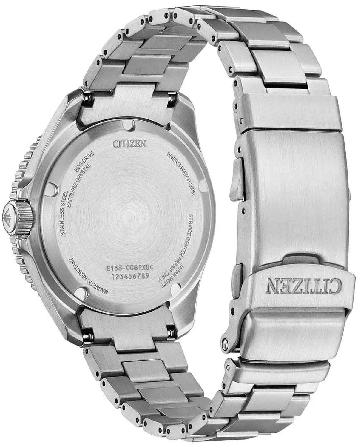 Citizen BN0260-54L Promaster Eco-Drive Diver Stainless Steel Bracelet
