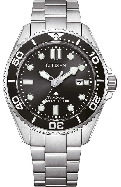 Citizen BN0261-51E Promaster Eco-Drive Diver Stainless Steel Bracelet