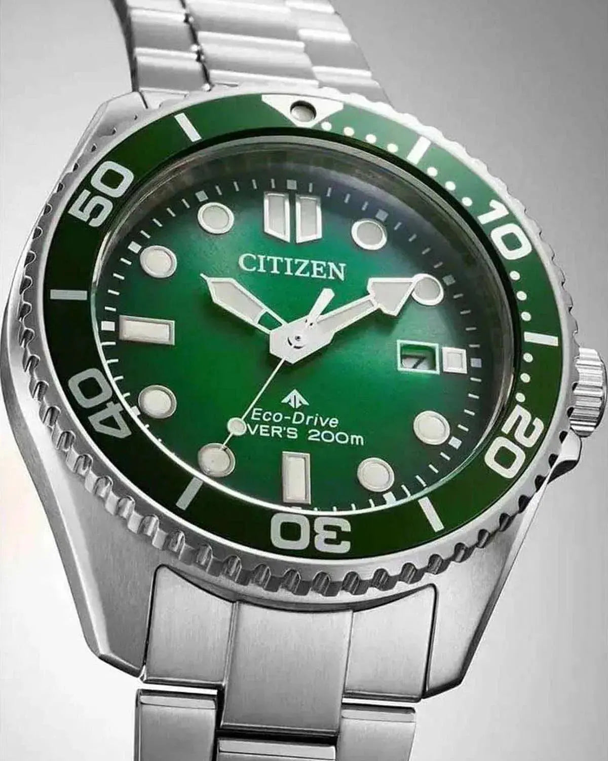 Citizen BN0269-50W Promaster Eco-Drive Diver Stainless Steel Bracelet