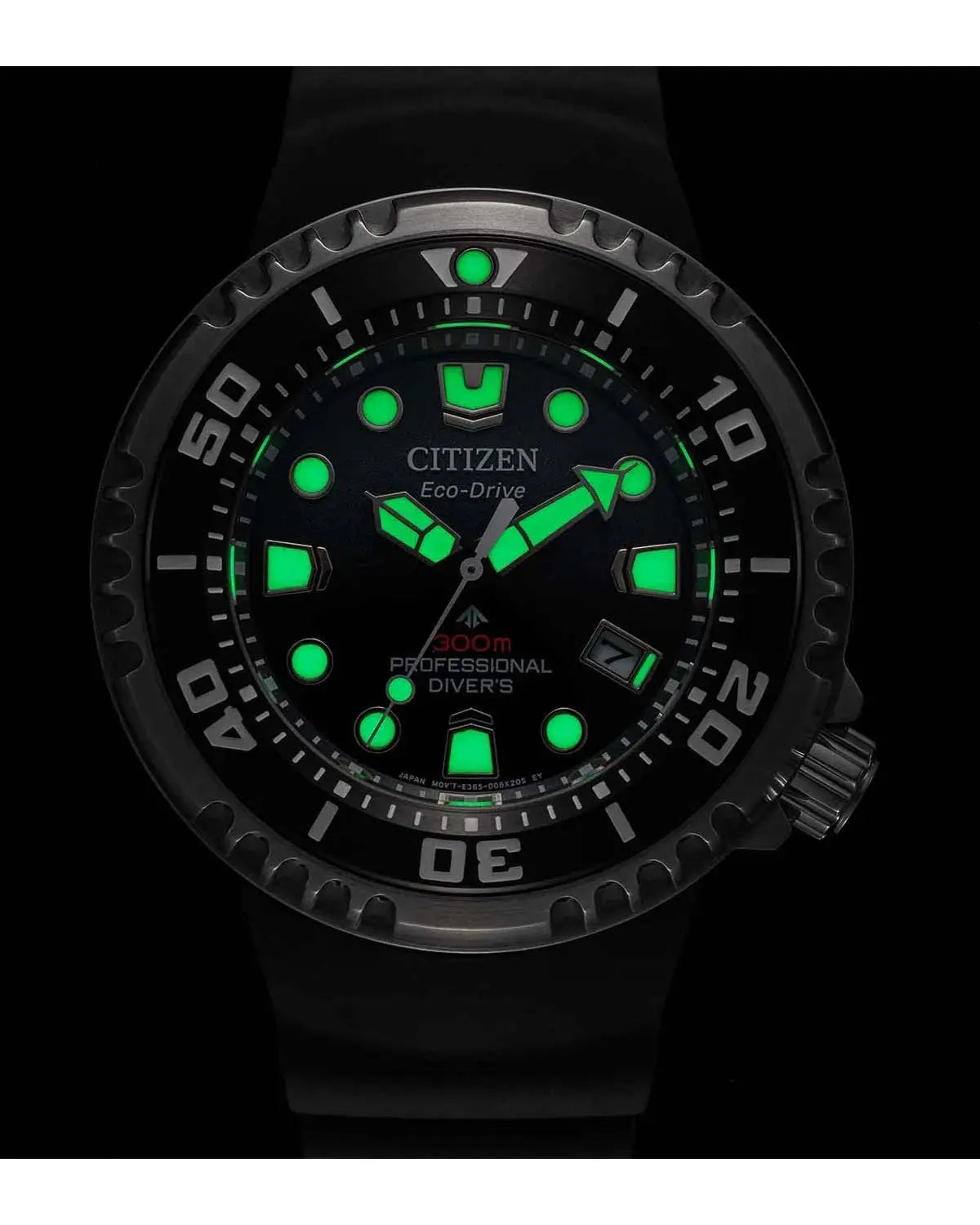 Citizen BN1024-01E Promaster Professional Diver Black Rubber Strap