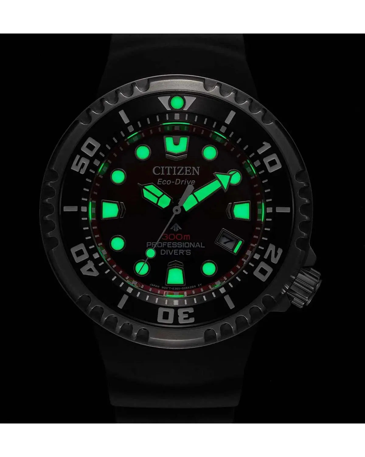 Citizen BN1024-01Z Promaster Professional Diver Black Rubber Strap