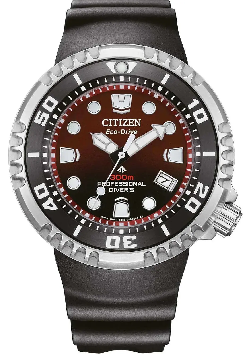 Citizen BN1024-01Z Promaster Professional Diver Black Rubber Strap