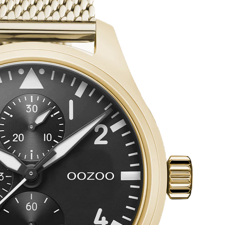 OOZOO C10959 42mm Timepieces Gold Metallic Bracelet