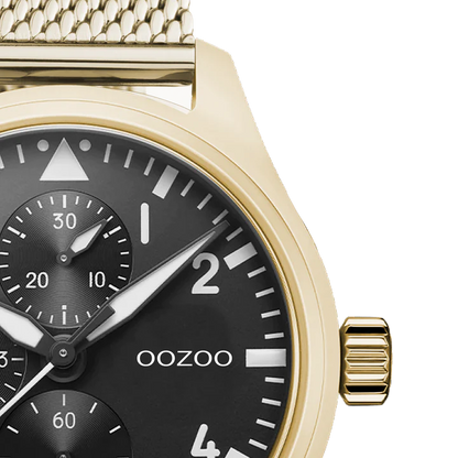 OOZOO C10959 42mm Timepieces Gold Metallic Bracelet