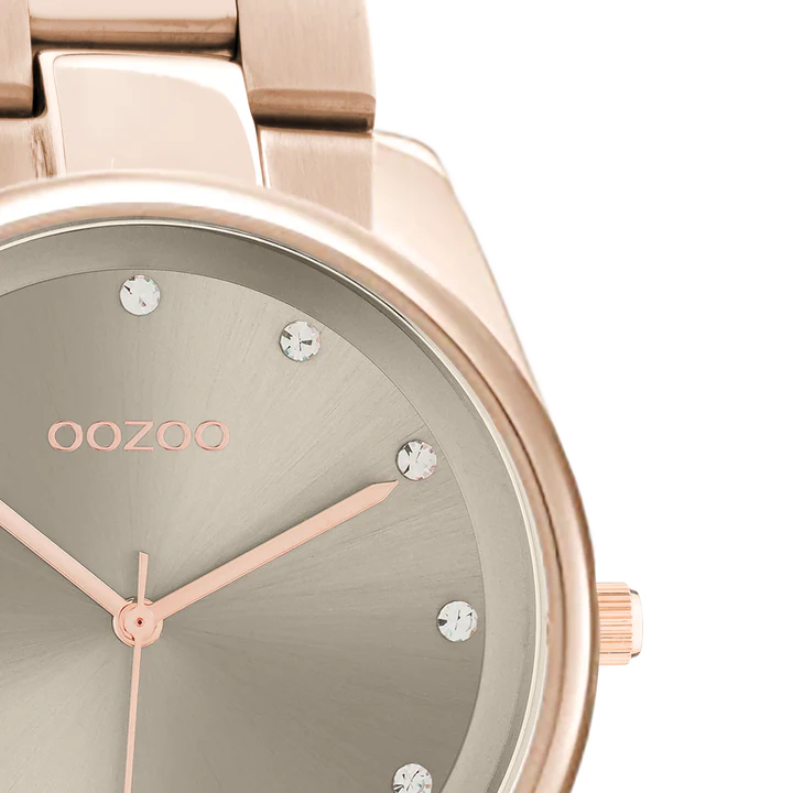 OOZOO C10963 38MM Timepieces Rose Gold Metallic Bracelet