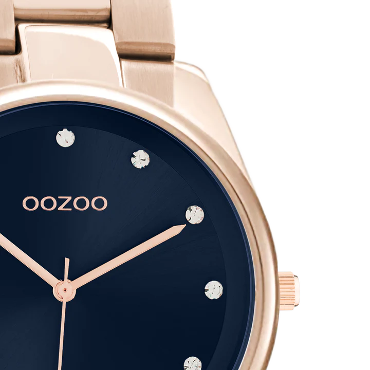 OOZOO C10967 38MM Timepieces Rose Gold Metallic Bracelet