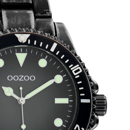 OOZOO C11014 42MM Timepieces Black Metallic Bracelet