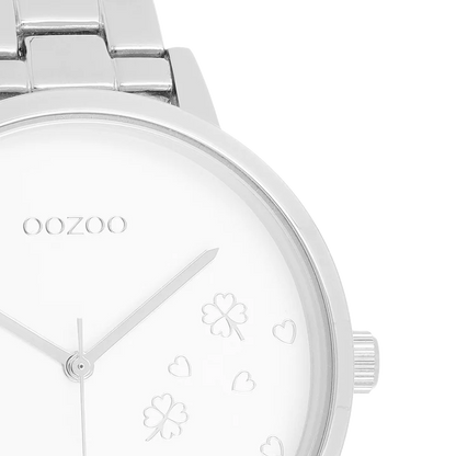 OOZOO C11120 42MM Timepieces Silver Metallic Bracelet