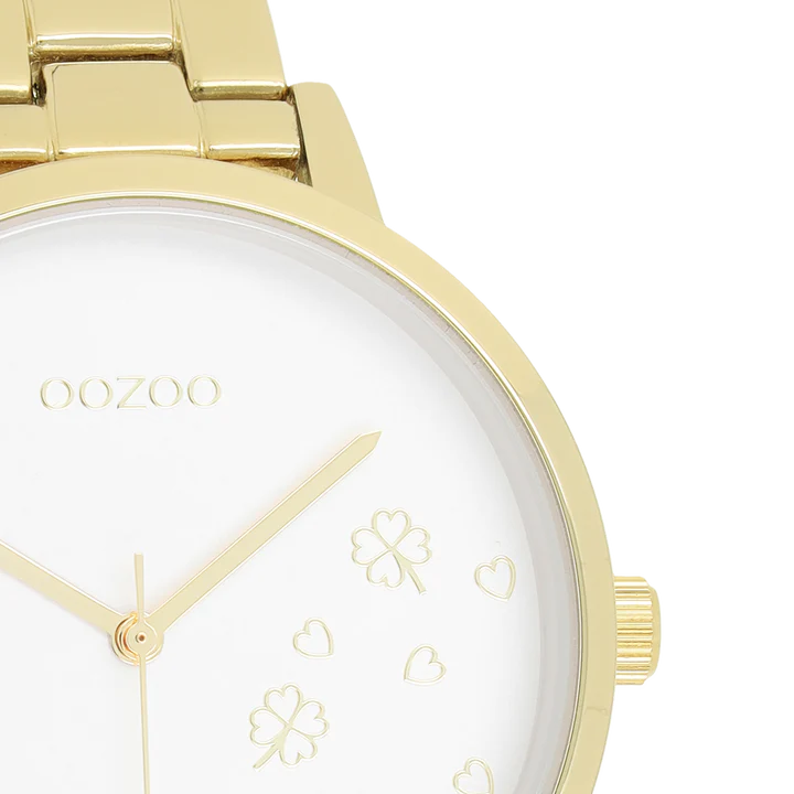 OOZOO C11122 42MM Timepieces Gold Metallic Bracelet