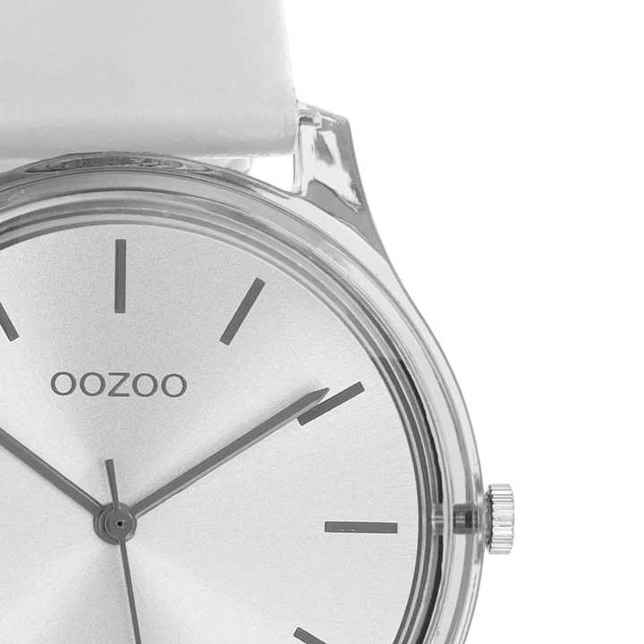 OOZOO C11137 36MM Timepieces Grey Leather Strap