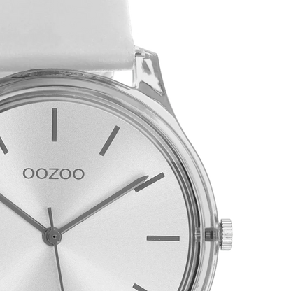 OOZOO C11137 36MM Timepieces Grey Leather Strap