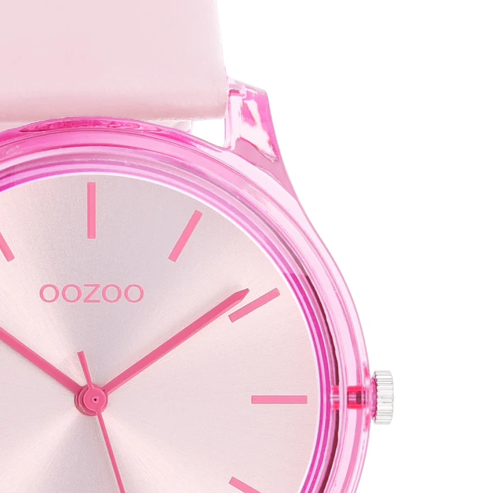 OOZOO C11138 36MM Timepieces Pink Leather Strap