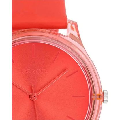 OOZOO C11142 36mm Timepieces Red Leather Strap