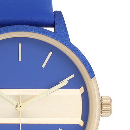 OOZOO C11154 42mm Timepieces Blue Leather Strap