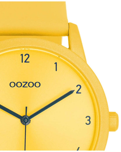 OOZOO C11167 38mm Timepieces Yellow Leather Strap