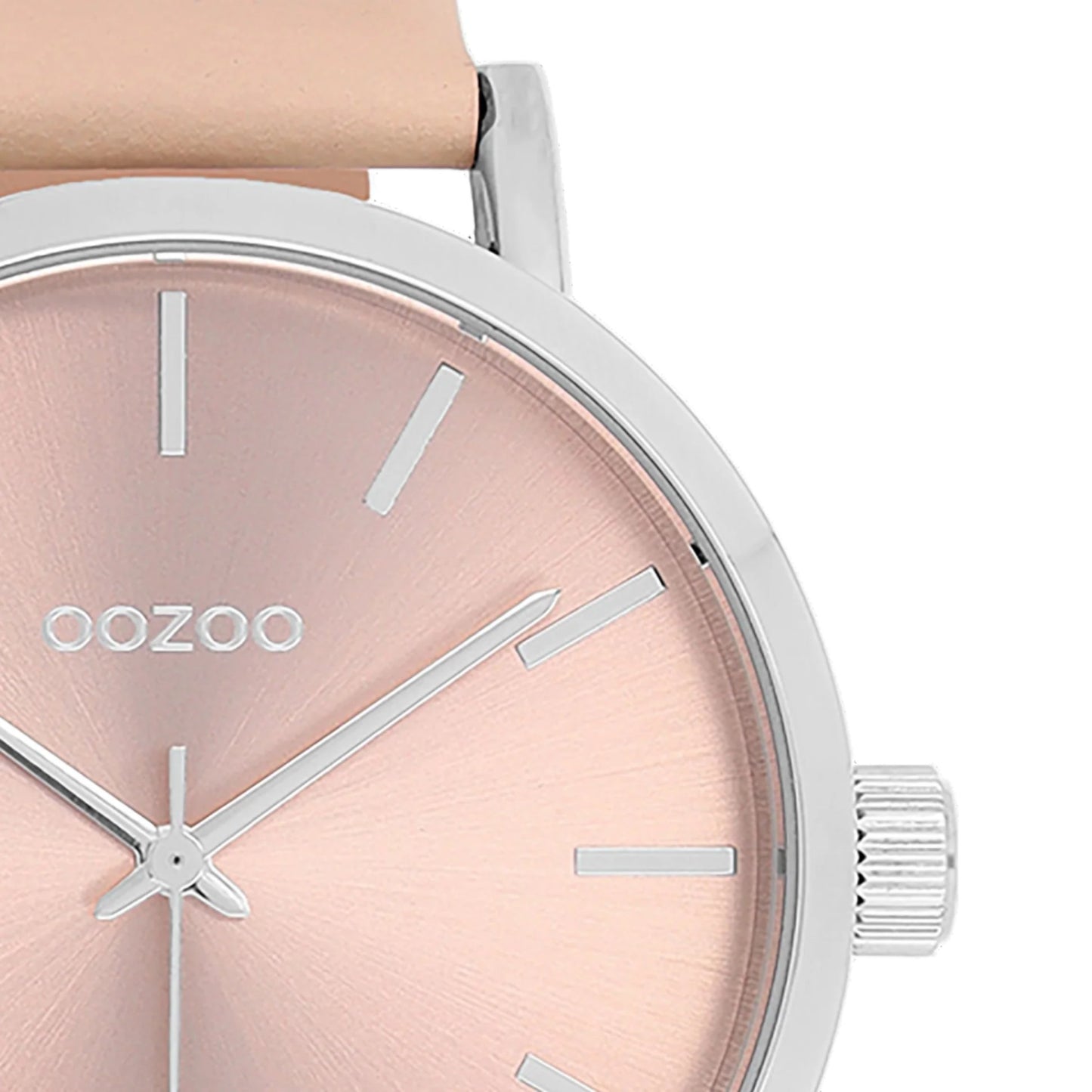 OOZOO C11193 42mm Timepieces Beige Leather Strap