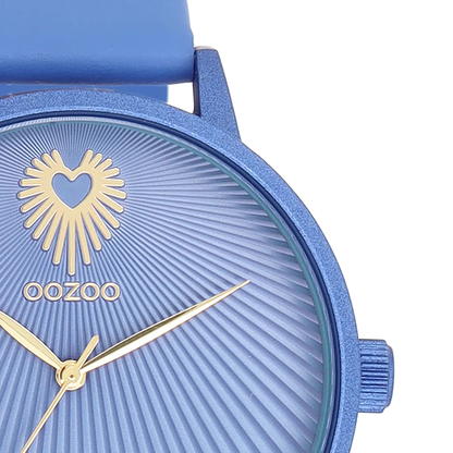 OOZOO C11246 42mm Timepieces Blue Leather Strap