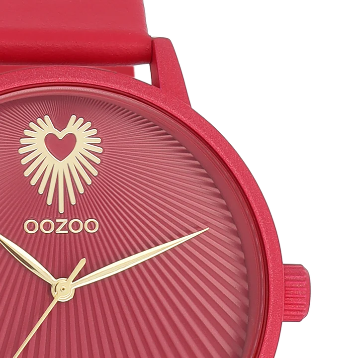 OOZOO C11033 42mm Timepieces Gray Leather Strap