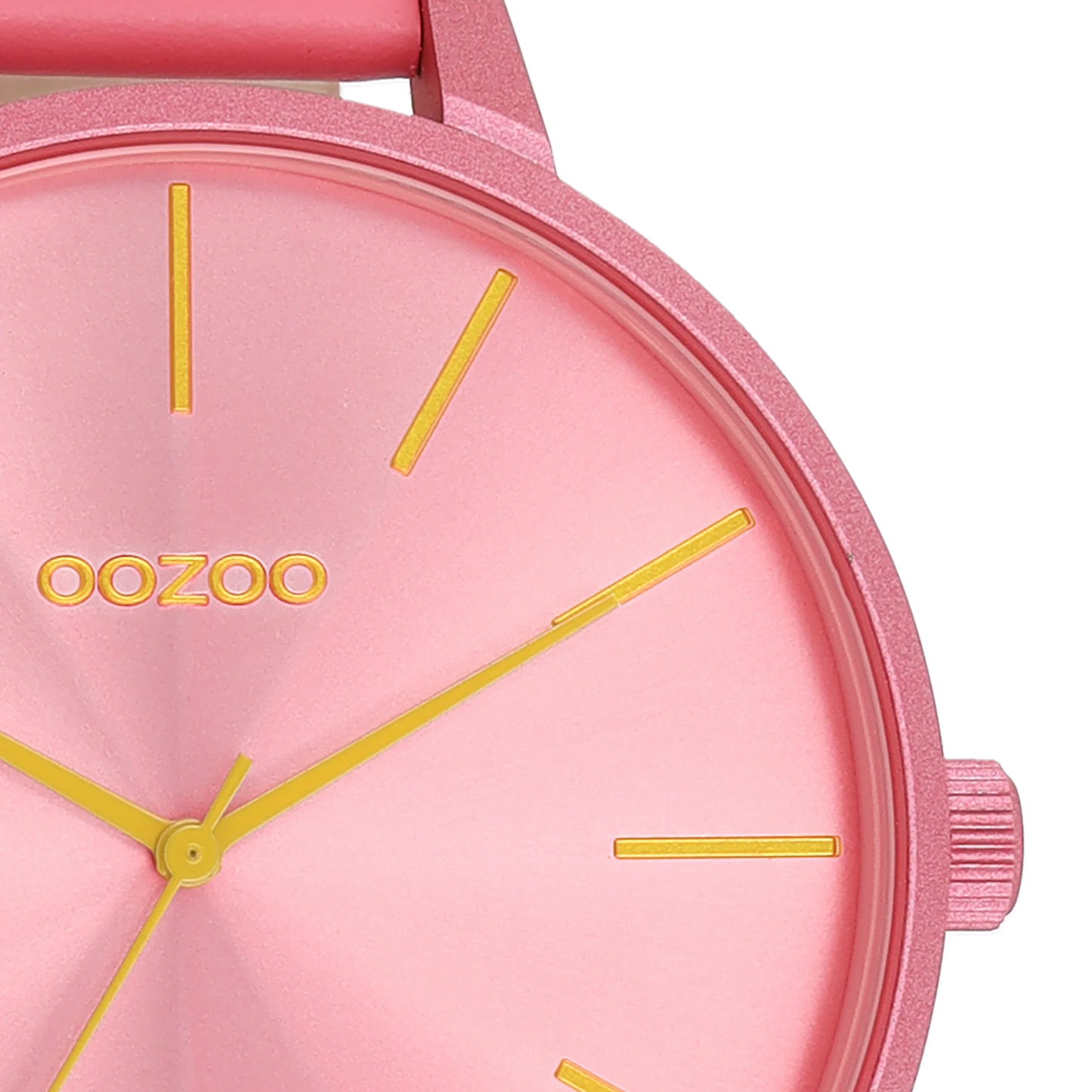 OOZOO C11250 48mm Timepieces Pink Leather Strap