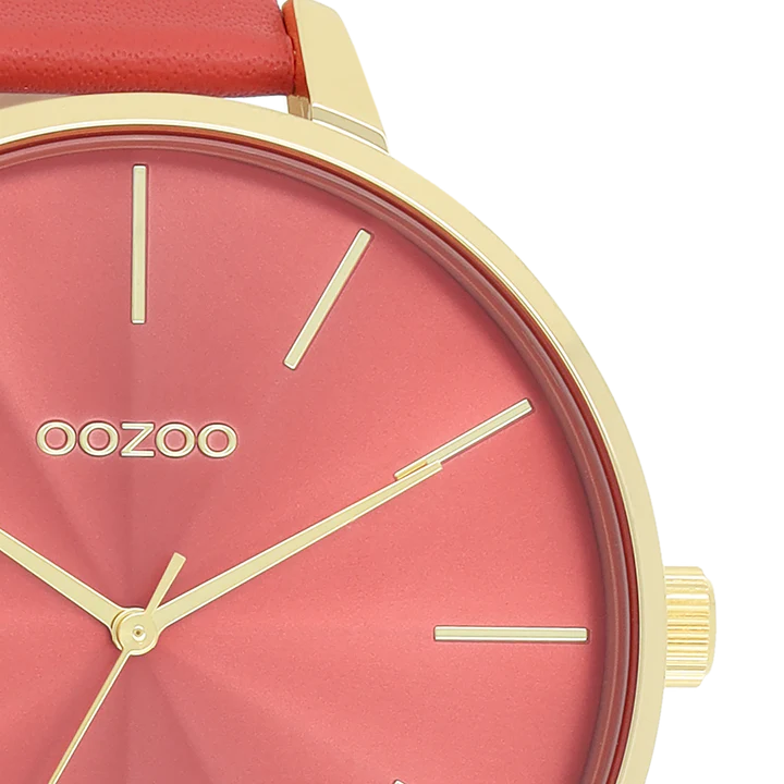 OOZOO C11033 42mm Timepieces Gray Leather Strap